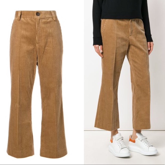 crop corduroy pants